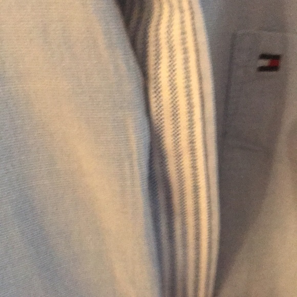 Tommy Hilfiger embroidered Graduate end to end light blue seaside dress shirt - Picture 5 of 6